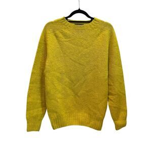 Howlin' yellow brushed wool sweater Size:S